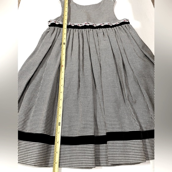 Girls Holiday Dress / Snowman w/Velvet Dress Girl Size 4 Christmas / Holiday - Picture 5 of 15